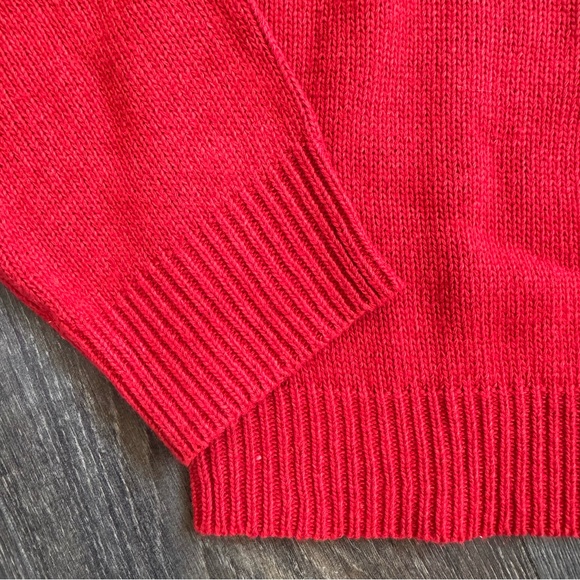 Roolee Redwood Forest Button Cardigan Sweater Red - Picture 6 of 8